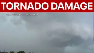 Tornado leaves wake of damage in Dover, Delaware