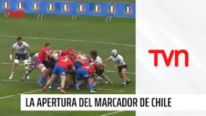 Jugada de laboratorio: "Los Cóndores" abren el marcador frente a Italia XV | Rugby: Chile v/s Italia
