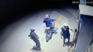 Asalto a gasolinera en Olanchito, Yoro.