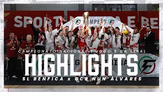 Highlights | #FutsalBenficaFem 4-1 GCR Nun'Álvares | Campeonato Nacional