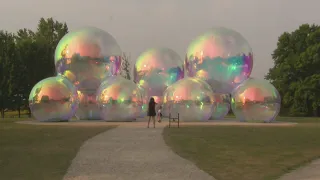 Weekend Break: 'Shimmering Summer' installation at Chicago Botanic Garden