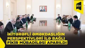 Prezident İlham Əliyev İranın nümayəndə heyətini qəbul etdi