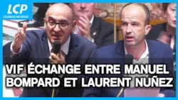vif échange à l'Assemblée entre Manuel Bompard et Laurent Nuñez