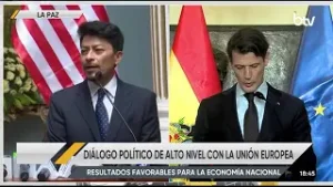 UE firma apoyo millonario para medio ambiente, lucha contra el narcotráfico y energías en Bolivia