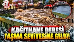 Kağıthane Creek Reaches Overflow Level | A Haber