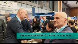 Sekretar Ivanišević u poseti Ljubljani
