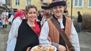 Fašiangový sprievod v Ploštíne 2026