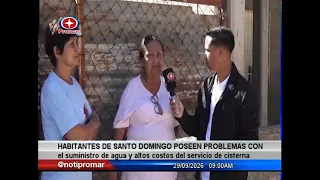 Santo Domingo residents face water supply issues and high service costs