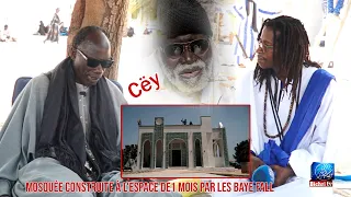 Mosquée construite à l'espace de1 mois par les baye fall Entretien avec Mame Cheikh Khady  Faye