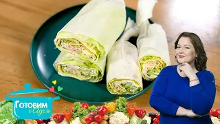 Crab Stick Roll-Up Sandwich | Cooking with Adele