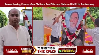 Remembering Former Goa CM Late Ravi Sitaram Naik on His Birth Anniversary