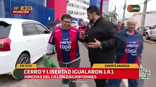Bitter draw for Cerro against Libertad