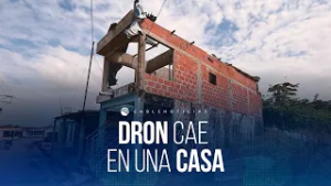 Dron cargado de explosivos cayó sobre una casa y mató a tres miembros de una familia