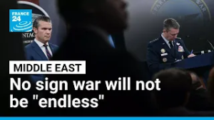 "Not clear why the Trump administration could avoid an endless war" in Iran • FRANCE 24 English