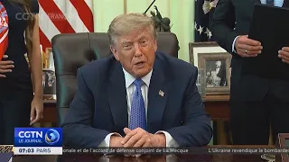 Trump demands that Iran pay compensation for the deaths