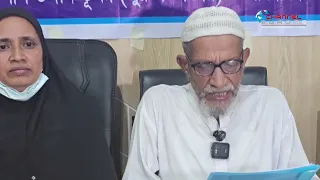 নরসিংদীতে বসতবাড়িতে হামলা-ভাঙচুর ও জমি দখলের অভিযোগ, সংবাদ সম্মেলনে ভুক্তভোগীদের বিচার দাবি।