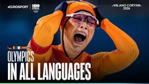 ? L'ORO di LEERDAM con RECORD olimpico in tutte le lingue del mondo ????????  | #MilanoCortina2026