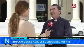 Pope Leo XIV arrives in Paysandú: words from the Basilica parish priest
