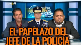 El PAPELAZO del jefe de la policía en medio de huelga en Navarrete