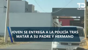 Detienen a adolescente de 15 años tras matar a balazos a su papá y hermano en Toluca