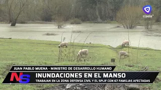 Official Intervention in El Manso Following Storm Detailed