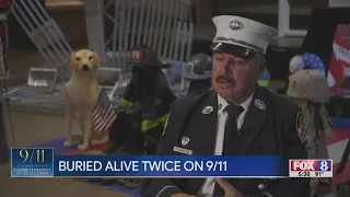 'Somebody needs me': Former NYC firefighter recounts survival after being buried alive twice on Sept