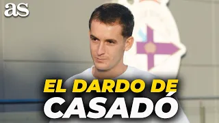 Casadó's 'dart' at Barça on his first day at Deportivo