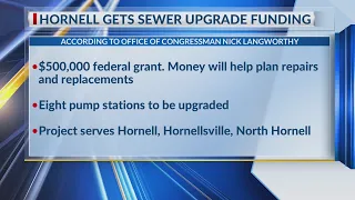 Hornell receives $500k federal wastewater grant