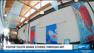 Georgia teens use art to share foster care stories