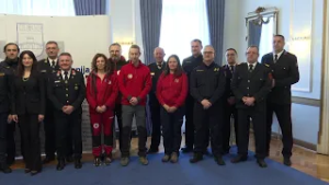 Službe civilne zaštite u OBŽ na visokom nivou