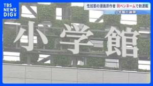 小学館が謝罪　児童ポルノ禁止法違反罪で略式命令を受けた漫画家男性を“2か月後”に「別ペンネーム」で新連載の原作者に起用｜TBS NEWS DIG