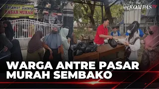 Pekalongan Cheap Market: Basic Food Packages Sold for IDR 40,000 to Residents | KOMPAS SIANG