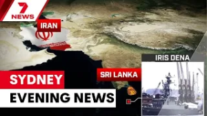 War on Iran spills into international waters; Trump's approval rating at lowest level | 7NEWS Sydney