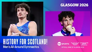 Reuben Ward wins Scotland's first all-around gymnastics gold 🥇 | Glasgow 2026 Commonwealth Games