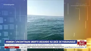 MAN FOUND DEAD FLOATING IN PARANAGUÁ BAY