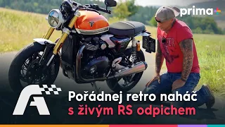 Tahle retro motorka za to umí pořadně vzít | Autosalon.tv