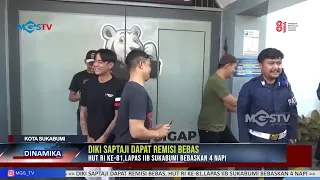 HUT RI KE 81,LAPAS IIB SUKABUMI BEBASKAN 4 NAPI