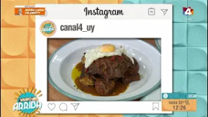 Vamo Arriba - Bifes a la española con papas al ajillo