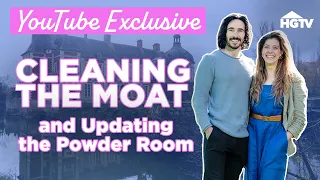 Flamethrowers 🔥 Garden Work 🪴 and a Powder Room Glow-Up | Castle Impossible | HGTV