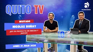 QUITO TV INTERVIEW JULY 20, 2026 Nicolás Buñay Product Manager of Omoda and Jaecoo