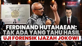 Ferdinand Hutahaean Sentil Hasil Uji Forensik Ijazah Jokowi yang Disebut Identik | Rakyat Bersuara