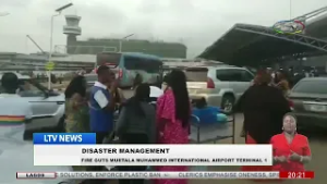 Disaster Management: Fire guts Murtala Muhammed international airport terminal 1