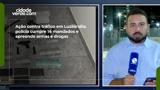 Anti-drug operation in Luzilândia: police serve 14 warrants and seize weapons and drugs