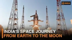 India's space journey: From earth to the moon