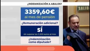 La indemnización de Ábalos tras dejar el acta de diputado