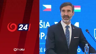 Tlačová beseda Juraja Blanára o predsedníctve vo V4 (1.7.2026)