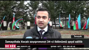 İsmayıllıda Xocalı soyqırımının 34 ci ildönümü qeyd edilib