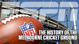 The history of the MCG, as the #NFL touches down! 🏟️ | #mcg #nflmelbournegame