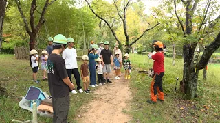 "Utilizing Cut Wood": Wood Education Event at Shiga MOKU