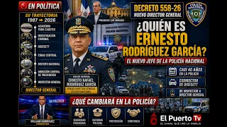 From Inspector to Chief of Police: Who is Ernesto Rodríguez García?
